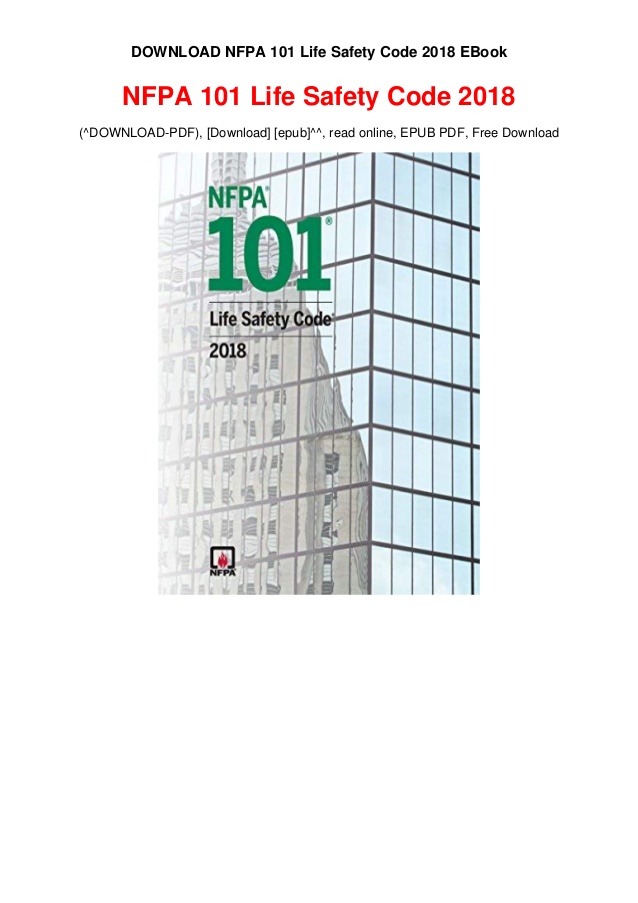 nfpa 101 2018 pdf